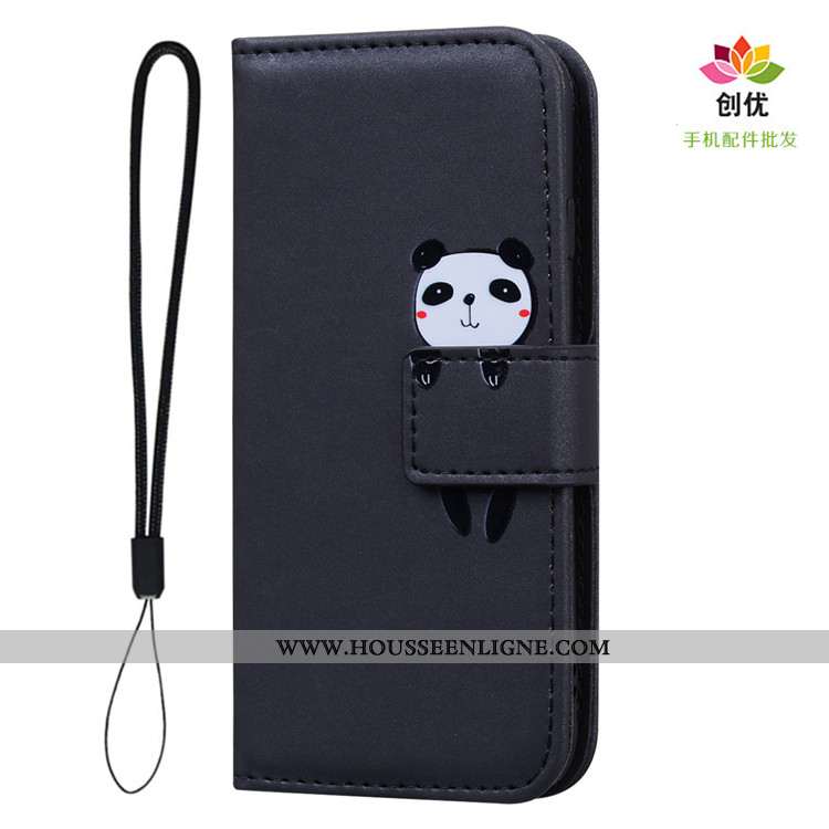 Housse Huawei Y5p Dessin Animé Cuir Incassable Téléphone Portable Clamshell Coque Étui Orange