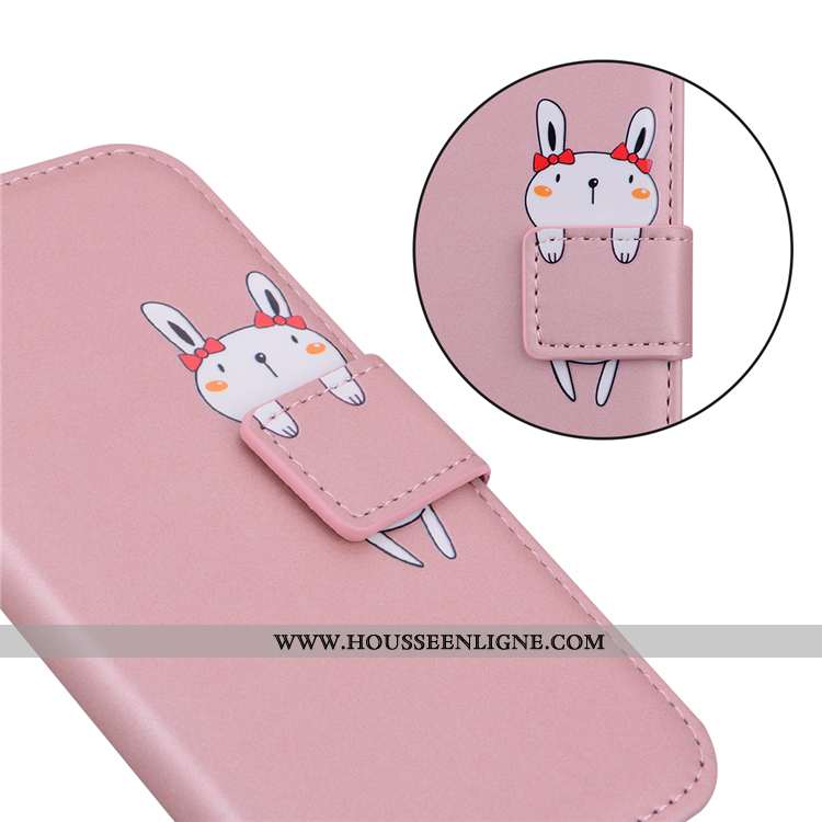 Housse Huawei Y5p Dessin Animé Cuir Incassable Téléphone Portable Clamshell Coque Étui Orange