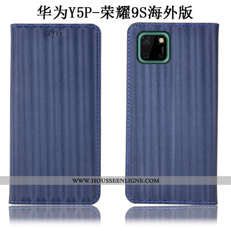 Housse Huawei Y5p Modèle Fleurie Protection Téléphone Portable Tout Compris Coque Violet Dégradé