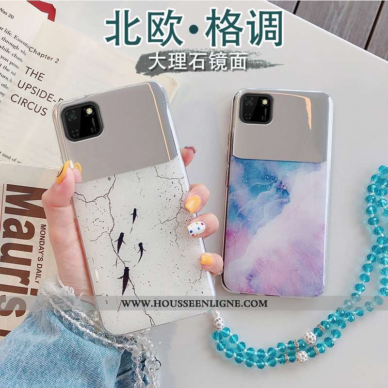 Housse Huawei Y5p Protection Créatif Coque Téléphone Portable Fluide Doux Grand 2020 Coloré