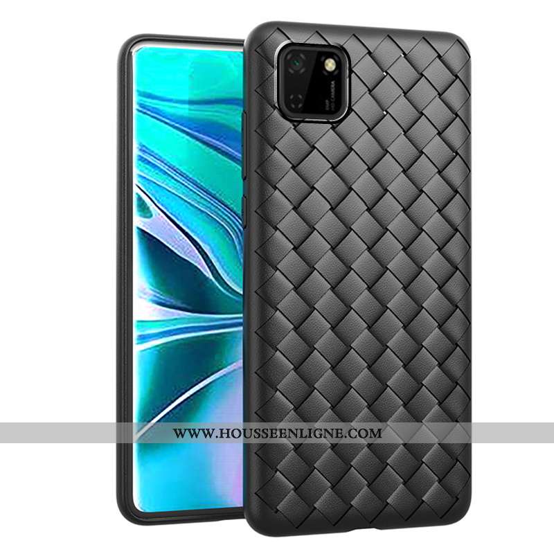 Housse Huawei Y5p Protection Modèle Fleurie Incassable Mode Tissage Tout Compris Noir