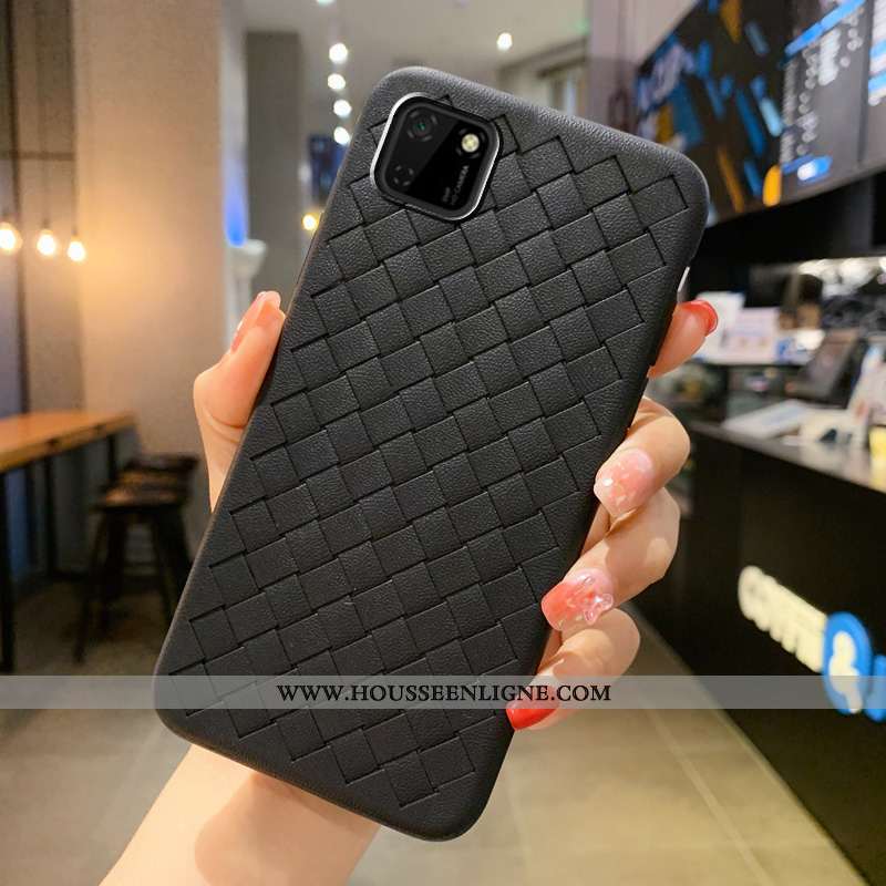 Housse Huawei Y5p Protection Modèle Fleurie Incassable Mode Tissage Tout Compris Noir