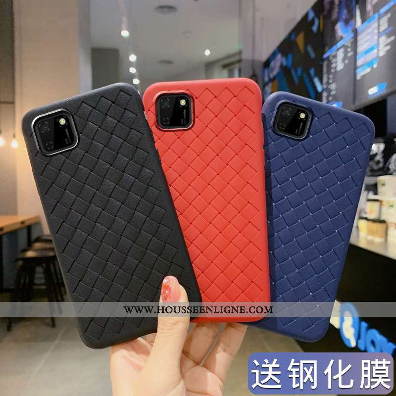 Housse Huawei Y5p Protection Modèle Fleurie Incassable Mode Tissage Tout Compris Noir