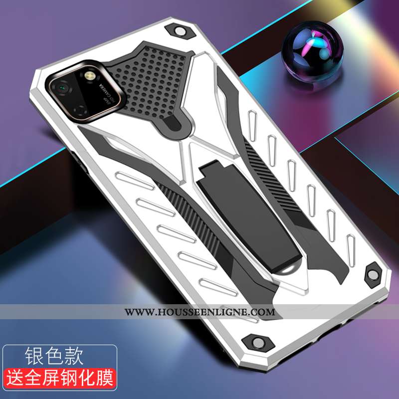 Housse Huawei Y5p Silicone Mode Tendance Difficile Étui Couvercle Arrière Coque Noir