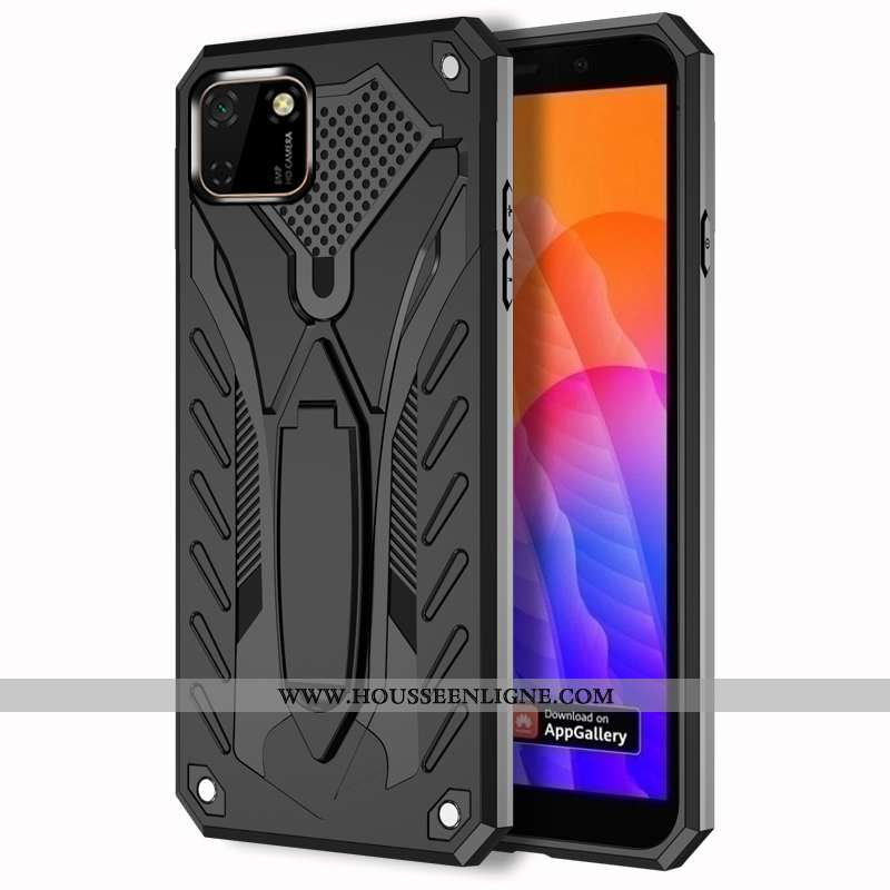 Housse Huawei Y5p Silicone Mode Tendance Difficile Étui Couvercle Arrière Coque Noir