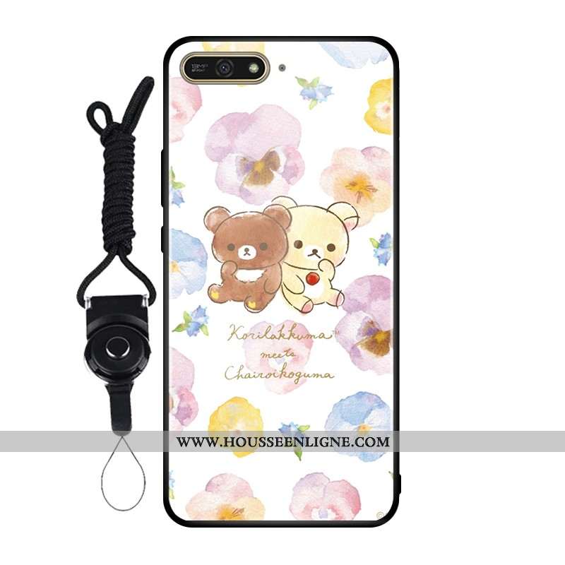 Housse Huawei Y6 2020 Verre Protection Personnalisé 2020 Tempérer Étui Coque Rose