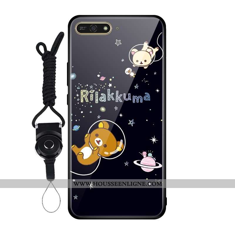 Housse Huawei Y6 2020 Verre Protection Personnalisé 2020 Tempérer Étui Coque Rose