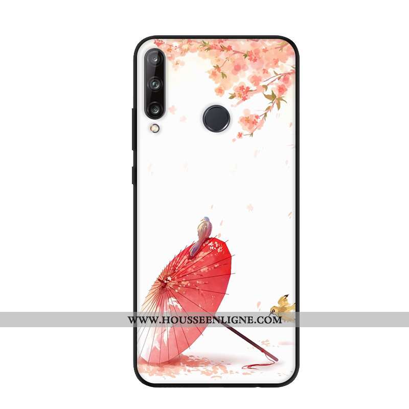 Housse Huawei Y6p Dessin Animé Protection Incassable Coque Étui Créatif Frais Rose