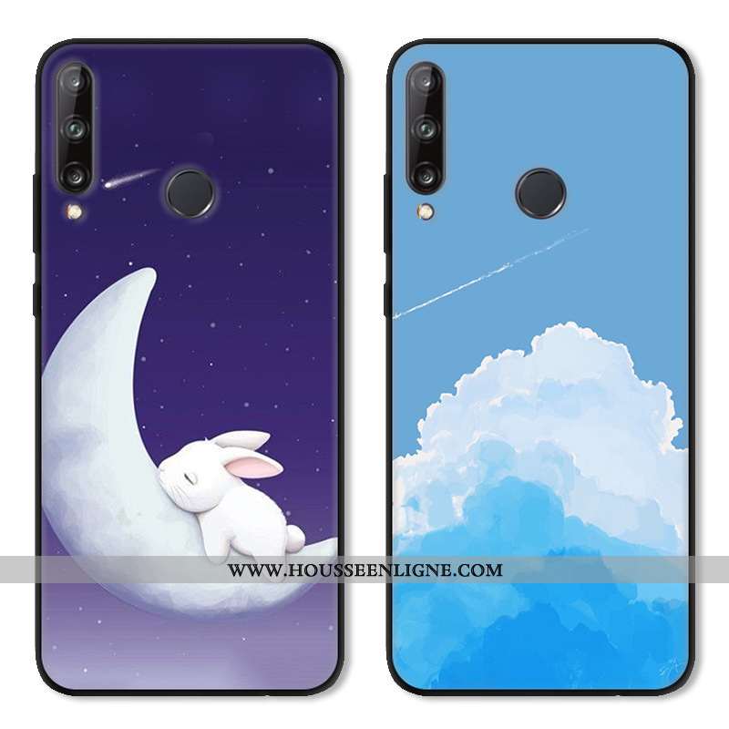 Housse Huawei Y6p Dessin Animé Protection Incassable Coque Étui Créatif Frais Rose