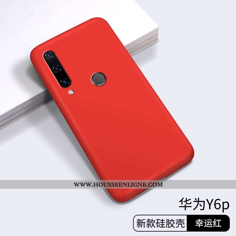 Housse Huawei Y6p Mode Protection Ultra Amoureux Légère Tout Compris Personnalité Bleu