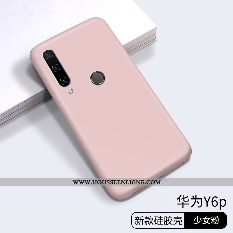 Housse Huawei Y6p Mode Protection Ultra Amoureux Légère Tout Compris Personnalité Bleu