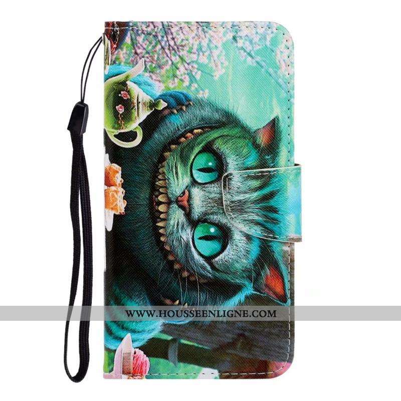 Housse Huawei Y6s Cuir Protection Coque Téléphone Portable 2020 Chat Clamshell Bleu