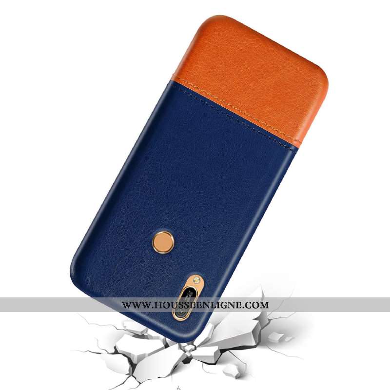 Housse Huawei Y6s Mode Protection Téléphone Portable Étui Coque Incassable Business Armée Verte