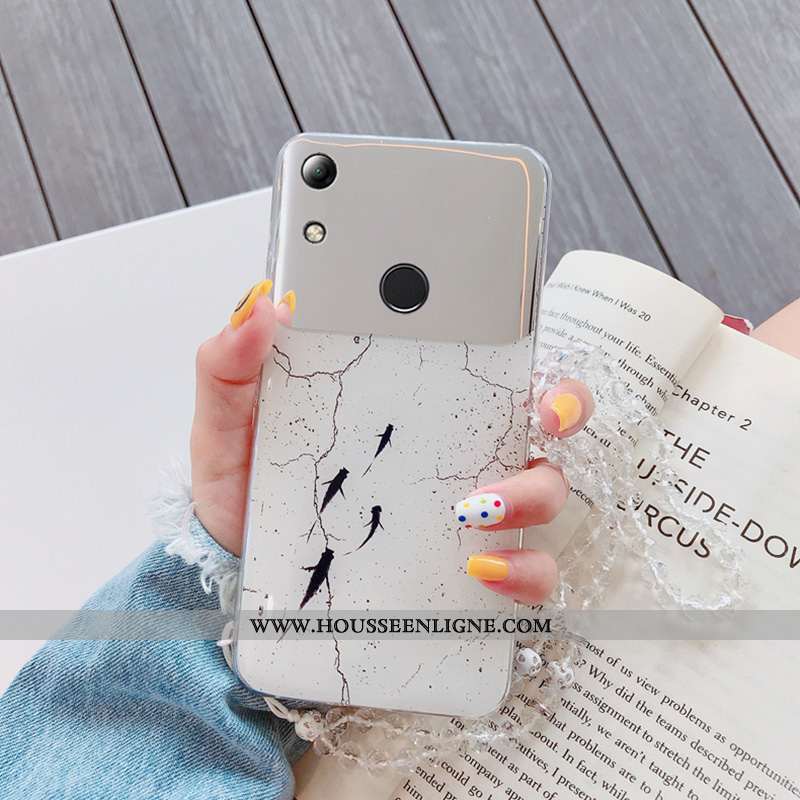 Housse Huawei Y6s Protection Créatif Silicone Étui Tendance Mode Téléphone Portable Rose