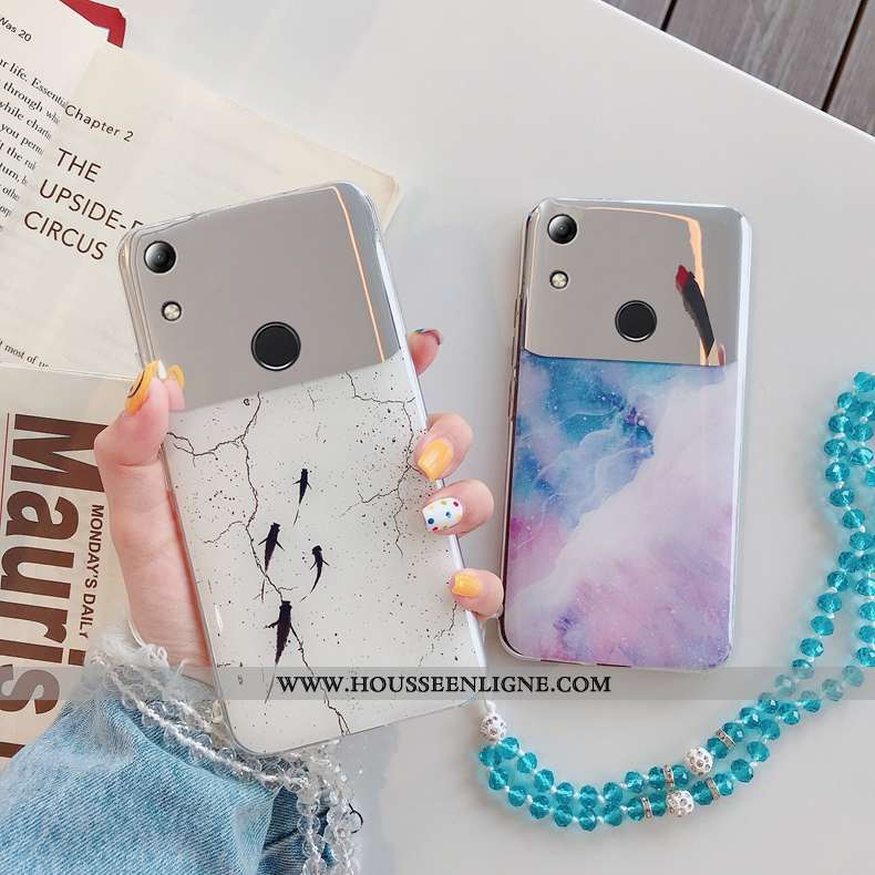 Housse Huawei Y6s Protection Créatif Silicone Étui Tendance Mode Téléphone Portable Rose