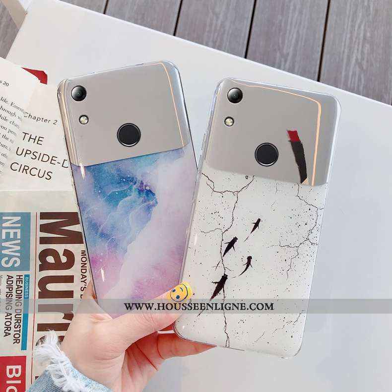 Housse Huawei Y6s Protection Créatif Silicone Étui Tendance Mode Téléphone Portable Rose