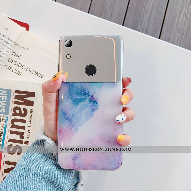Housse Huawei Y6s Protection Créatif Silicone Étui Tendance Mode Téléphone Portable Rose