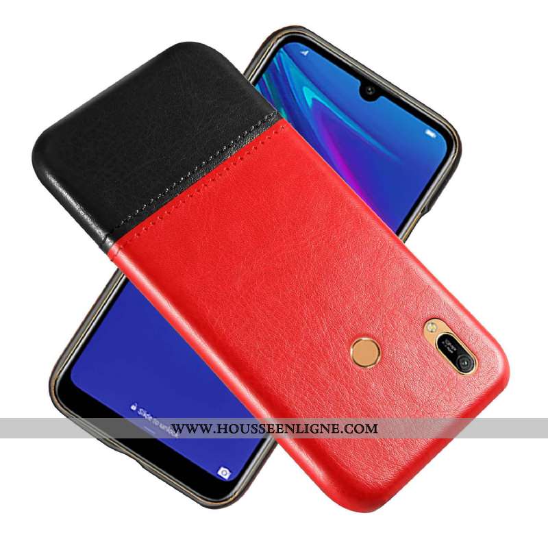 Housse Huawei Y6s Protection Mode Étui Téléphone Portable Vert Couture Couleurs Business Armée Verte