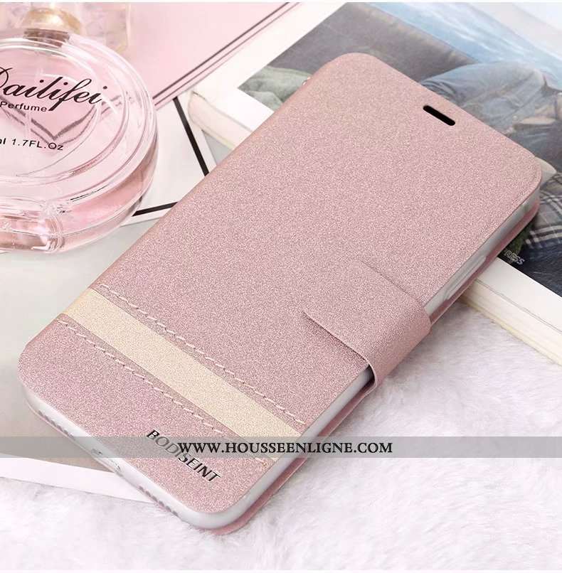 Housse Huawei Y7 2020 Cuir Fluide Doux Étui 2020 Téléphone Portable Protection Coque Gris