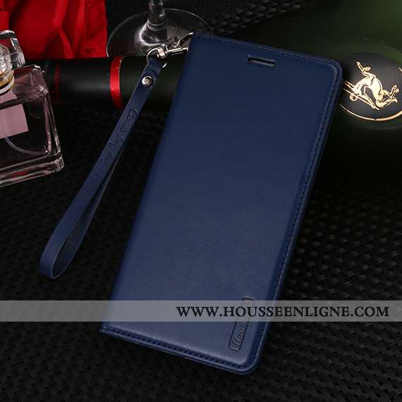 Housse Huawei Y7 2020 Ornements Suspendus Cuir Véritable Protection Téléphone Portable Cuir Étui Ros