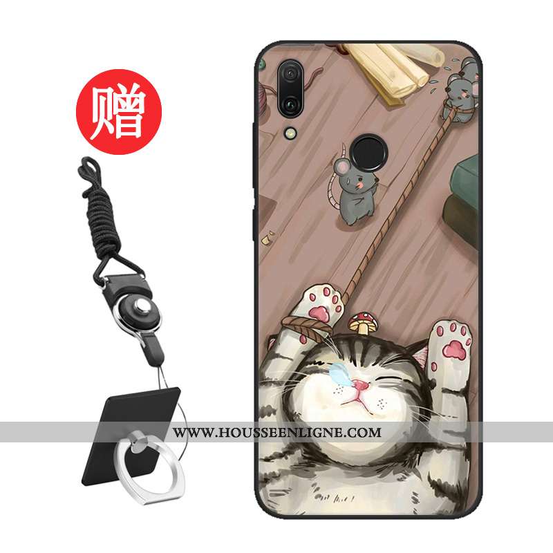 Housse Huawei Y7 2020 Personnalité Charmant Personnalisé Protection Téléphone Portable Tempérer Net 