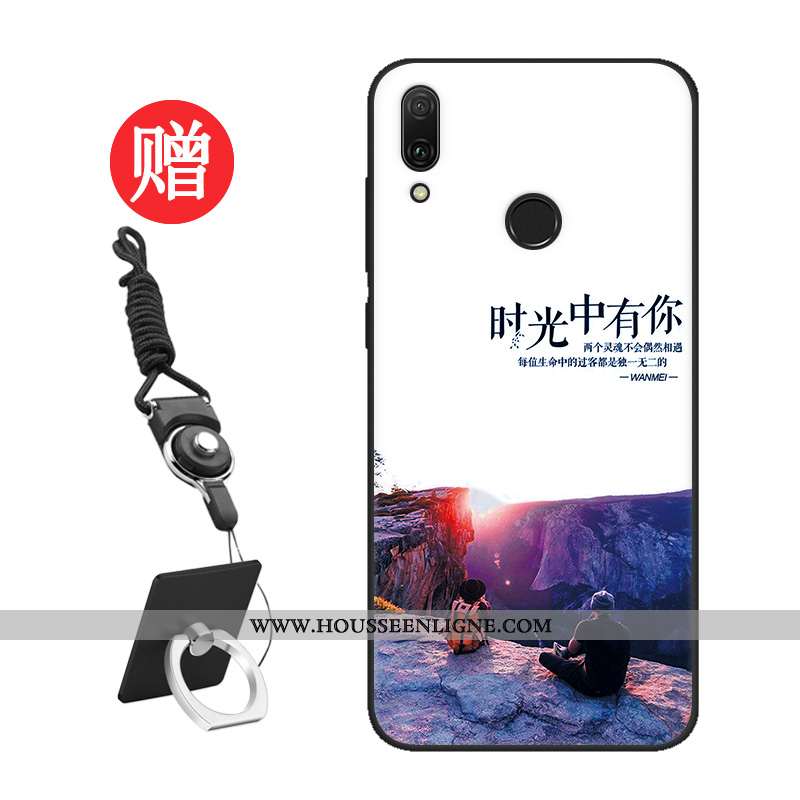 Housse Huawei Y7 2020 Personnalité Charmant Personnalisé Protection Téléphone Portable Tempérer Net 