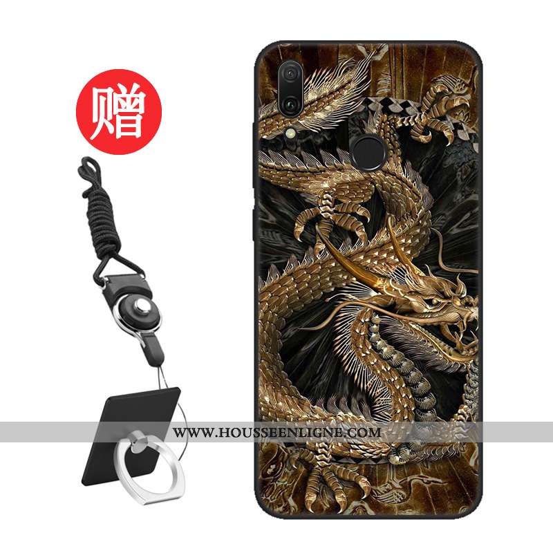 Housse Huawei Y7 2020 Personnalité Charmant Personnalisé Protection Téléphone Portable Tempérer Net 