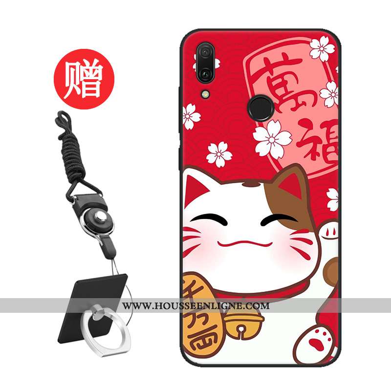Housse Huawei Y7 2020 Personnalité Charmant Personnalisé Protection Téléphone Portable Tempérer Net 
