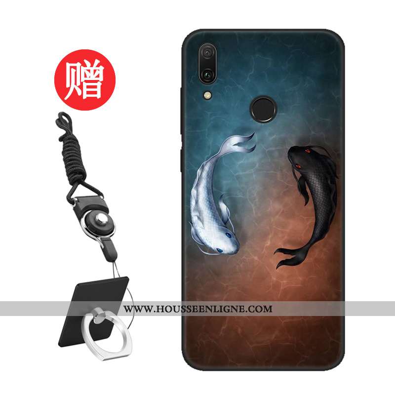 Housse Huawei Y7 2020 Personnalité Charmant Personnalisé Protection Téléphone Portable Tempérer Net 
