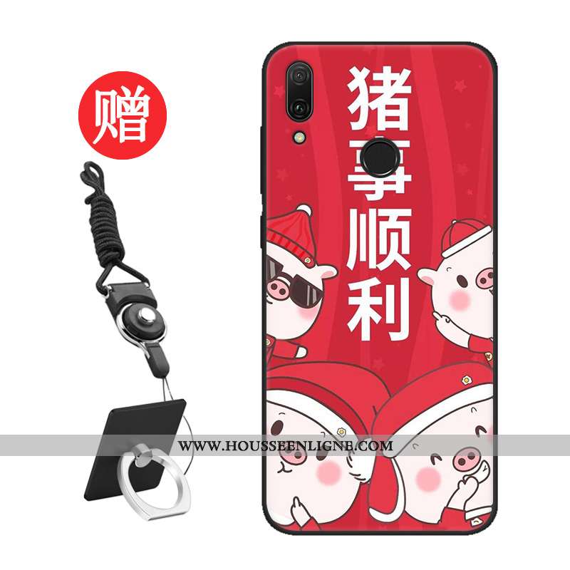 Housse Huawei Y7 2020 Personnalité Charmant Personnalisé Protection Téléphone Portable Tempérer Net 