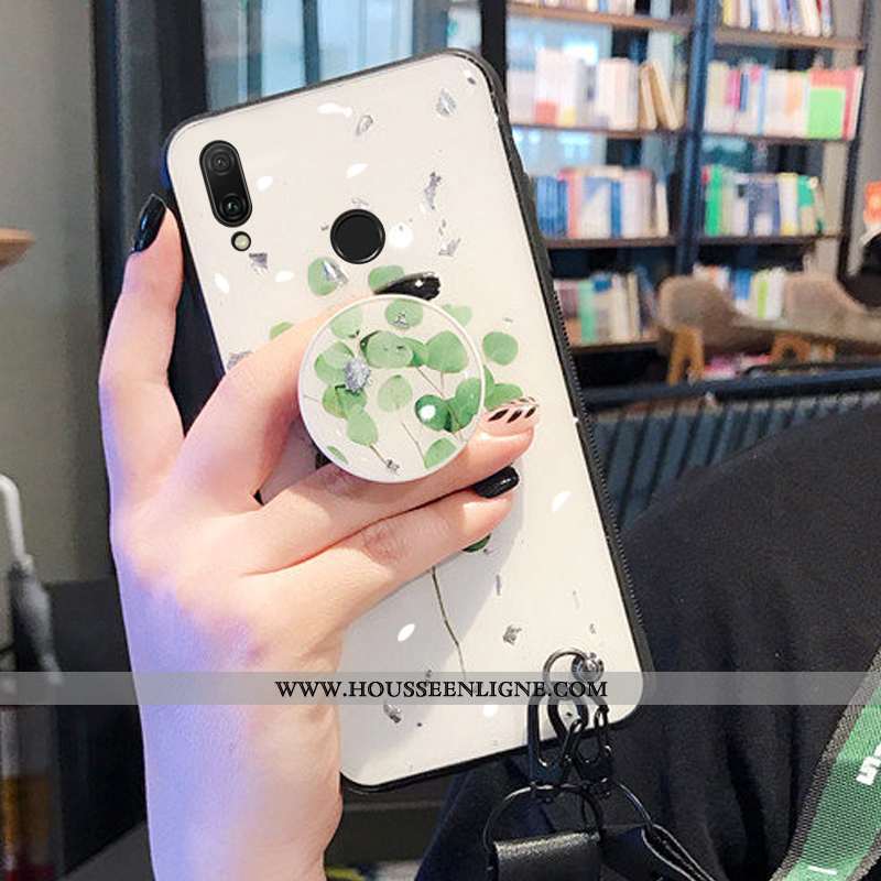 Housse Huawei Y7 2020 Protection Ornements Suspendus Coque Vert 2020 Téléphone Portable Support Vert