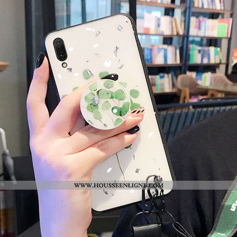 Housse Huawei Y7 2020 Protection Ornements Suspendus Coque Vert 2020 Téléphone Portable Support Vert