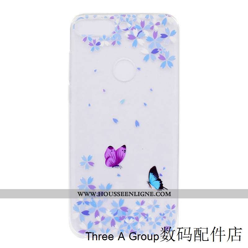 Housse Huawei Y7 2020 Protection Tendance Tout Compris 2020 Fluide Doux Coque Silicone Violet