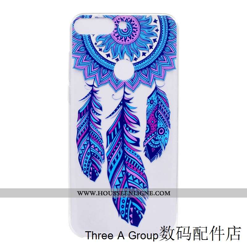 Housse Huawei Y7 2020 Protection Tendance Tout Compris 2020 Fluide Doux Coque Silicone Violet