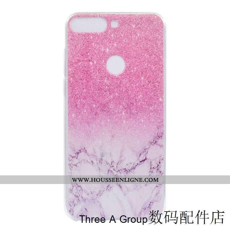 Housse Huawei Y7 2020 Protection Tendance Tout Compris 2020 Fluide Doux Coque Silicone Violet