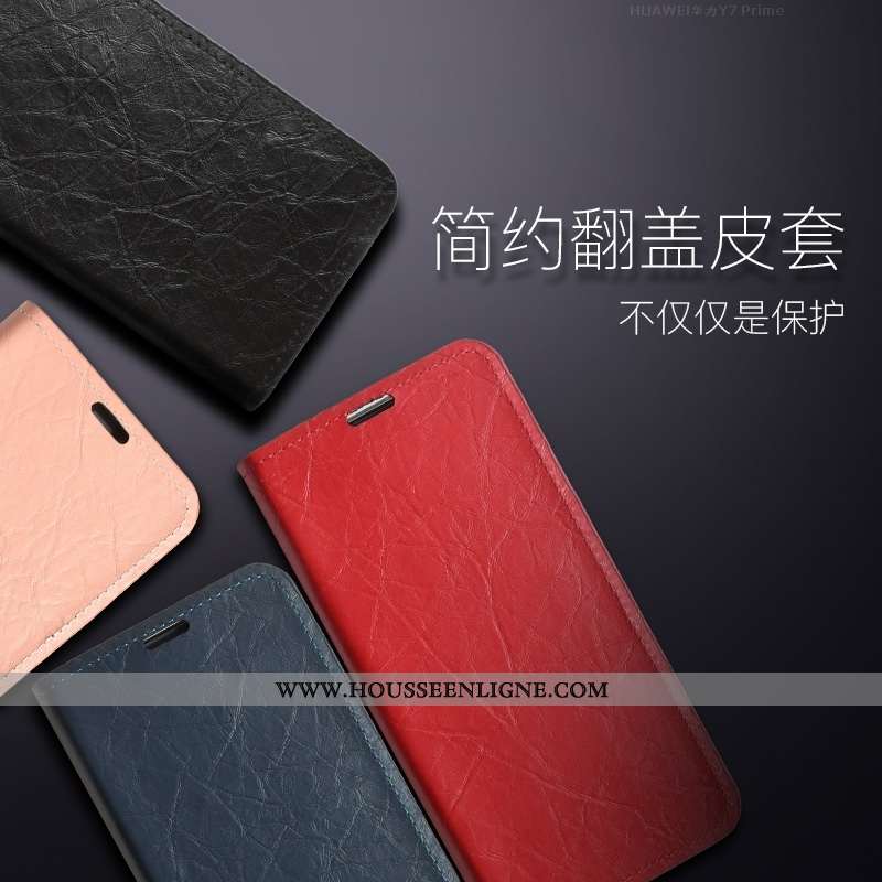 Housse Huawei Y7 2020 Silicone Protection Rouge Légère Jours Téléphone Portable
