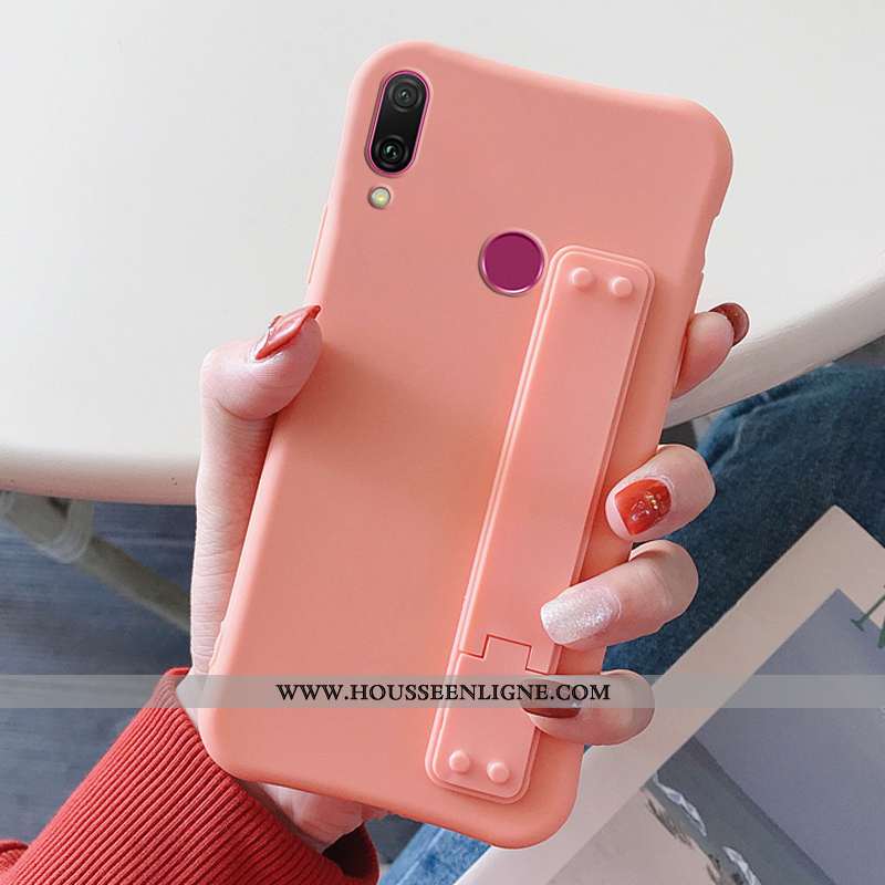 Housse Huawei Y7 2020 Tendance Silicone Téléphone Portable Protection Étui 2020 Bleu Marin Bleu Fonc