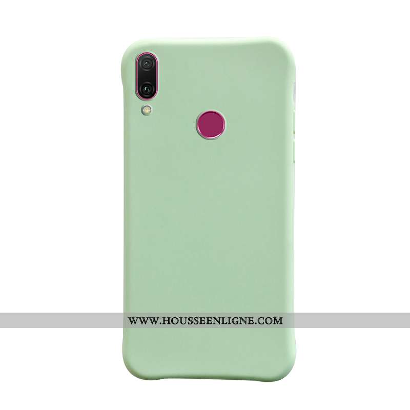 Housse Huawei Y7 2020 Tendance Silicone Téléphone Portable Protection Étui 2020 Bleu Marin Bleu Fonc