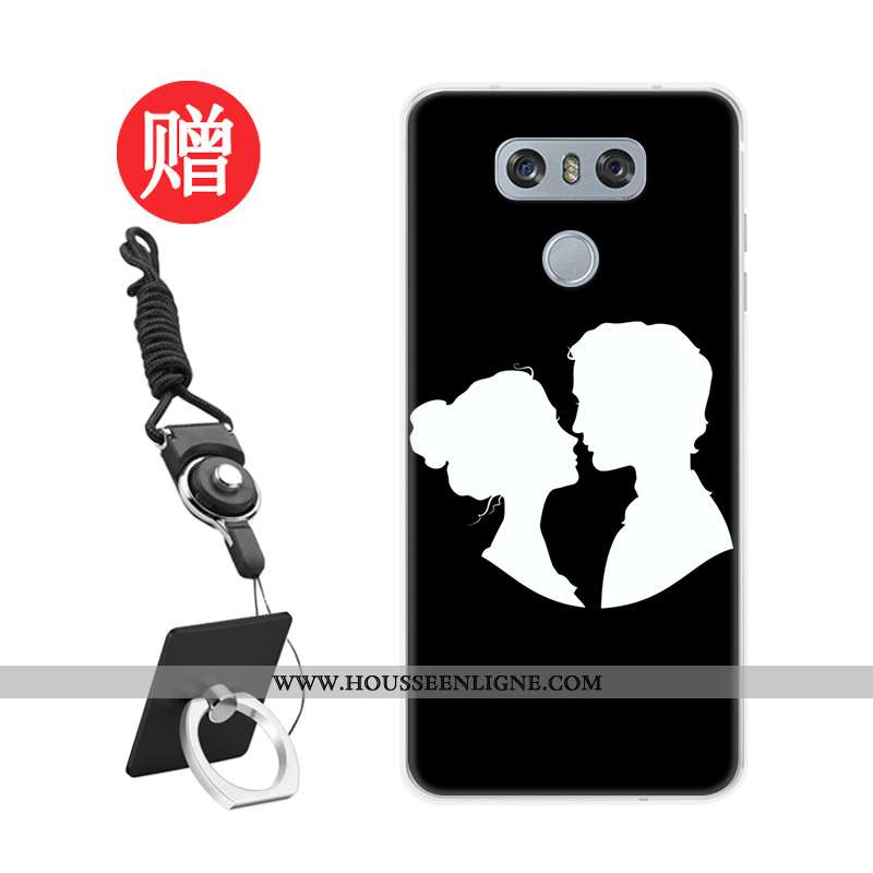 Housse Lg G6 Fluide Doux Protection Personnalisé Membrane Coque Téléphone Portable Personnalité Roug