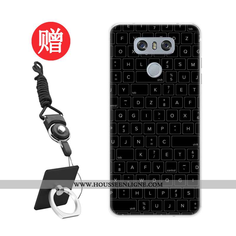 Housse Lg G6 Fluide Doux Protection Personnalisé Membrane Coque Téléphone Portable Personnalité Roug