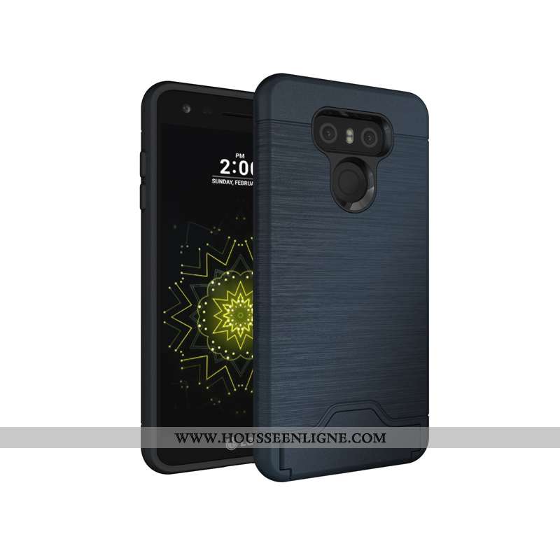 Housse Lg G6 Personnalité Créatif Coque Rose Carte Soie Téléphone Portable