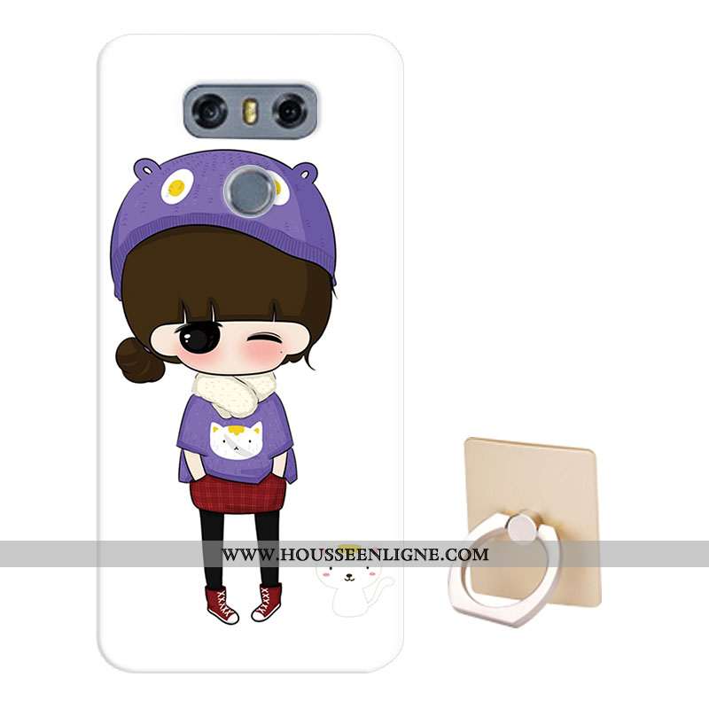 Housse Lg G6 Protection Dessin Animé Fluide Doux Téléphone Portable Coque Étui Bleu