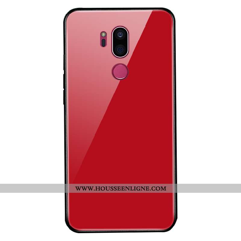 Housse Lg G7 Thinq Mode Protection Amoureux Net Rouge Tendance Tout Compris Simple