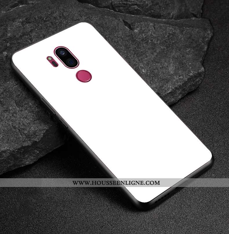 Housse Lg G7 Thinq Mode Protection Amoureux Net Rouge Tendance Tout Compris Simple
