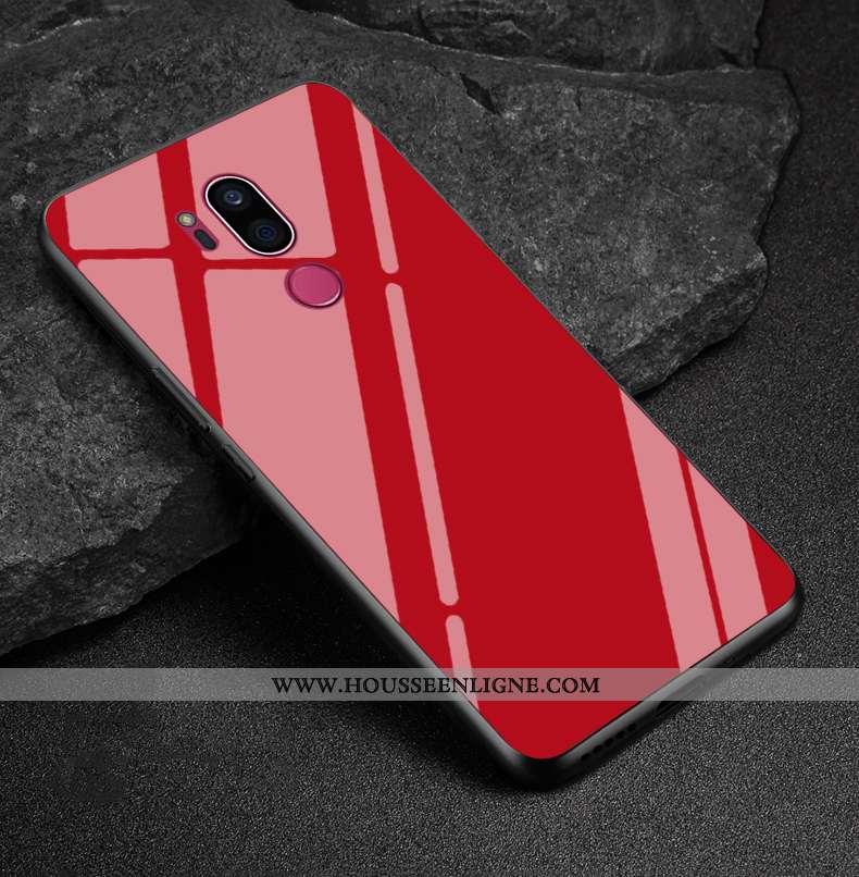 Housse Lg G7 Thinq Mode Protection Amoureux Net Rouge Tendance Tout Compris Simple