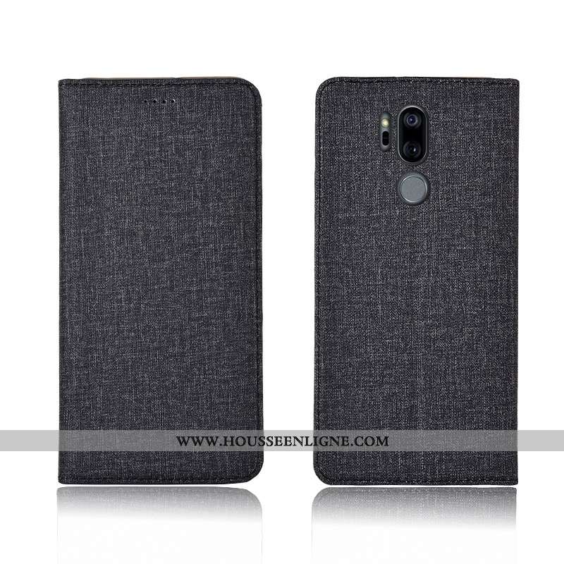 Housse Lg G7 Thinq Protection Cuir Incassable Tout Compris Téléphone Portable Nouveau Bleu