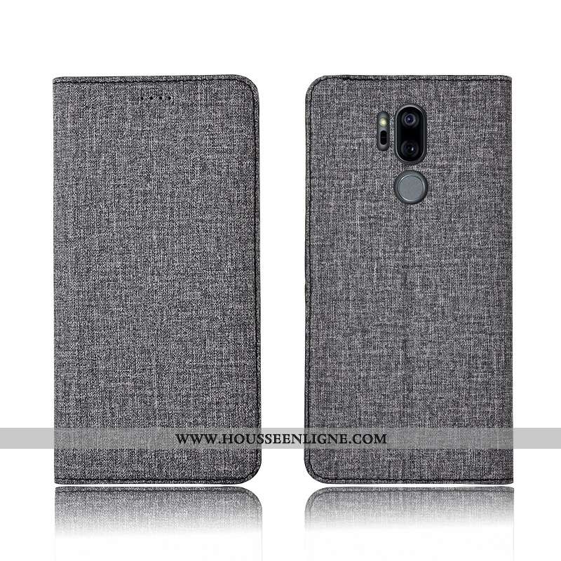 Housse Lg G7 Thinq Protection Cuir Incassable Tout Compris Téléphone Portable Nouveau Bleu