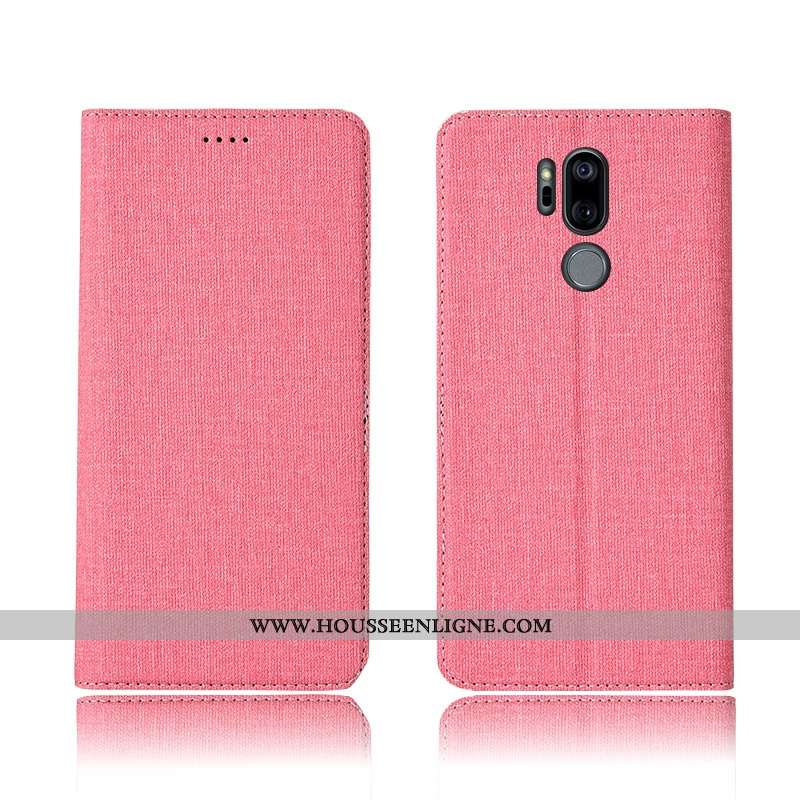 Housse Lg G7 Thinq Protection Cuir Incassable Tout Compris Téléphone Portable Nouveau Bleu