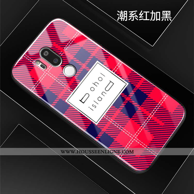 Housse Lg G7 Thinq Tendance Fluide Doux Charmant Incassable Tout Compris Étui Dessin Animé Bleu