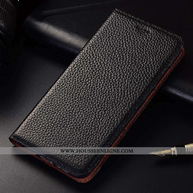 Housse Lg K11 Cuir Véritable Cuir Tout Compris Protection Clamshell Téléphone Portable Incassable Ma